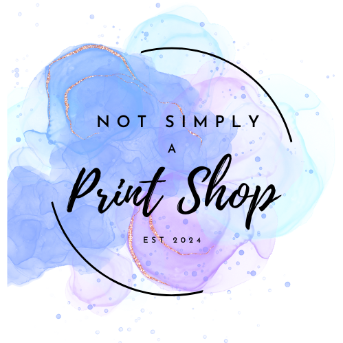 Not Simply a Print Shop Logo